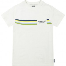 Vinrose Jongens T-shirt Limeade Snowwhite